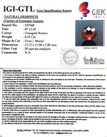 Load image into Gallery viewer, 9.14 Ratti Natural Hessonite with Govt. Lab Certificate-(1221)