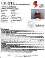 Load image into Gallery viewer, 5.53 Ratti Natural Hessonite with Govt. Lab Certificate-(1221)