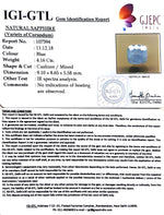 Load image into Gallery viewer, 4.62 Ratti Natural Blue Sapphire with Govt Lab Certificate-(4551)