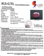 Load image into Gallery viewer, 10.53 Ratti Natural Indian Ruby With Govt. Lab Certificate-(1221)