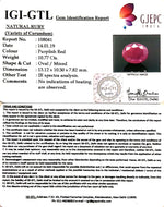 Load image into Gallery viewer, 11.30 Ratti Natural New Burma Ruby with Govt Lab Certificate-(2331)
