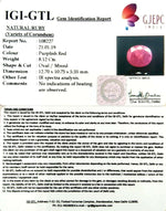 Load image into Gallery viewer, 9.02 Ratti Natural New Burma Ruby with Govt Lab Certificate-(2331)