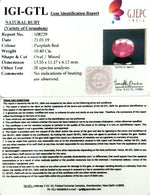 Load image into Gallery viewer, 11.56 Ratti Natural New Burma Ruby with Govt Lab Certificate-(3441)