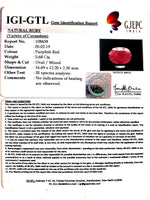 Load image into Gallery viewer, 6.31 Ratti Natural Neo Burma Ruby with Govt Lab Certificate-(2331)