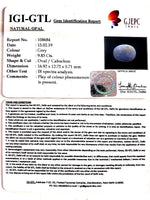 Load image into Gallery viewer, 9.83/CT Natural Fire Opal with Govt. Lab Certificate (4551)