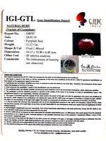 Load image into Gallery viewer, 12.41 Ratti Natural Neo Burma Ruby with Govt. Lab Certificate-(3441)