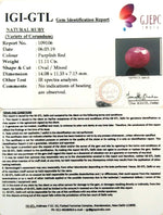 Load image into Gallery viewer, 12.34 Ratti Natural Neo Burma Ruby with Govt. Lab Certificate-(3441)