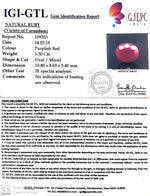 Load image into Gallery viewer, 5.89 Ratti Natural Neo Burma Ruby with Govt. Lab Certificate-(5661)