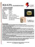 Load image into Gallery viewer, 10.46 Ratti Natural Yellow Sapphire With Govt Lab Certificate-(4551)