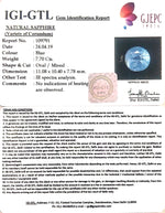 Load image into Gallery viewer, 7.70/CT Natural Neelam with Govt Lab Certificate-BLUSA9S