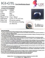 Load image into Gallery viewer, 10.00 Ratti Natural Blue Sapphire with Govt Lab Certificate-(2331)
