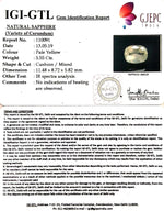 Load image into Gallery viewer, 6.17 Ratti Natural Yellow Sapphire With Govt Lab Certificate-(6771)
