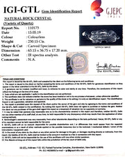 230.15/CT Sphatik Turtle for Prosperity