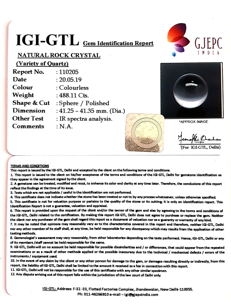 488.11/GM Rock Crystal