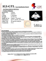 Load image into Gallery viewer, Natural Sphatik Pyramid With Govt. Lab Certificate.