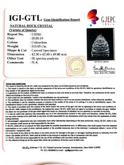 Natural Rock Crystal With Govt. Lab Certificate | Best Deal