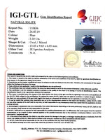 Load image into Gallery viewer, 5.76 Ratti Natural Iolite With Govt. Lab Certificate-(610)