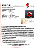 Load image into Gallery viewer, 5.82 Ratti Natural Hessonite with Govt. Lab Certificate-(1221)