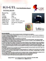 Load image into Gallery viewer, 6.38 Ratti Natural Iolite With Govt. Lab Certificate-(1221)