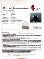 Load image into Gallery viewer, 4.11 Ratti Natural Iolite With Govt. Lab Certificate-(1221)