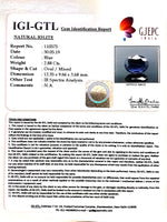 Load image into Gallery viewer, 3.20 Ratti Natural Iolite With Govt. Lab Certificate-(1221)