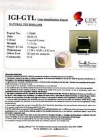 Load image into Gallery viewer, 7.91 Ratti Natural Tourmaline With Govt. Lab Certificate-(1221)