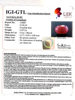 Load image into Gallery viewer, 5.88 Ratti Natural Neo Burma Ruby with Govt Lab Certificate-(3441)
