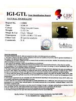 Load image into Gallery viewer, 12.58 Ratti Natural Tourmaline With Govt. Lab Certificate-(1221)