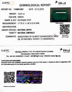 Load image into Gallery viewer, 13.67/CT Natural Panna Stone with Govt. Lab Certified-(45510)