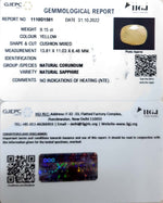 Load image into Gallery viewer, 9.15/CT Natural Ceylonese Pukhraj with Govt Lab Certificate-6771