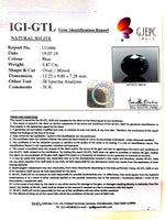 Load image into Gallery viewer, 6.08 Ratti Natural Iolite With Govt. Lab Certificate-(610)