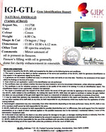 Load image into Gallery viewer, 6.00/CT Natural Panna Stone with Govt. Lab Certificate (12210)
