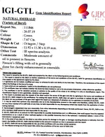 Load image into Gallery viewer, 8.52 Ratti Natural Panna Stone With Govt. Lab Certificate (34410)