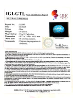 Load image into Gallery viewer, 26.87 Ratti Irani Turquoise With Govt. Lab Certificate-(1221)