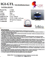 Load image into Gallery viewer, 5.46 Ratti Natural Iolite With Govt. Lab Certificate-(1221)