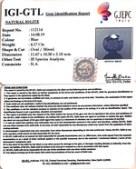 Load image into Gallery viewer, 4.62 Ratti Natural Iolite With Govt. Lab Certificate-(1221)