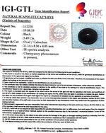 Load image into Gallery viewer, 3.87 Ratti Natural Scapolite Cat's Eye with Govt. Lab Certified-(1221)