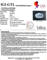 Load image into Gallery viewer, 5.94 Ratti Natural Blue Sapphire With Govt Lab Certified-(4551)