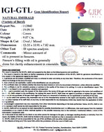 Load image into Gallery viewer, 9.07/CT Natural Emerald Stone With Govt. Lab Certificate (8991)