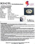 Load image into Gallery viewer, 10.00 Ratti Natural Yellow Sapphire with Govt Lab Certificate-(YELSA9T)