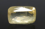 Load image into Gallery viewer, 5.23/CT Natural Yellow Sapphire with Govt Lab Certificate-56610