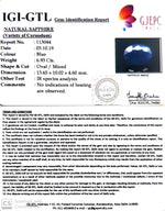 Load image into Gallery viewer, 7.70 Ratti Natural Blue Sapphire With Govt Lab Certified-(2331)