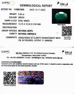 Load image into Gallery viewer, 5.83/CT Natural Panna Stone with Govt. Lab Certified-(1221)