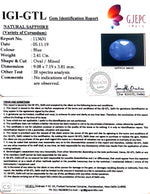 Load image into Gallery viewer, 2.68 Ratti Natural Blue Sapphire With Govt Lab Certified-(6771)