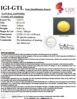 Load image into Gallery viewer, 10.31 Ratti Natural Yellow Sapphire with Govt Lab Certificate-(1221)