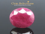 Load image into Gallery viewer, 8.51 Ratti Natural Indian Ruby with Govt. Lab Certificate-(1221)