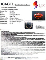 Load image into Gallery viewer, 10.47 Ratti Natural Hessonite with Govt. Lab Certificate-(1221)