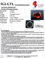Load image into Gallery viewer, 10.50 Ratti Natural Hessonite with Govt. Lab Certificate-(1221)