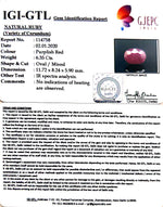 Load image into Gallery viewer, 7.06 Ratti Natural Neo Burma Ruby with Govt. Lab Certificate-(2331)