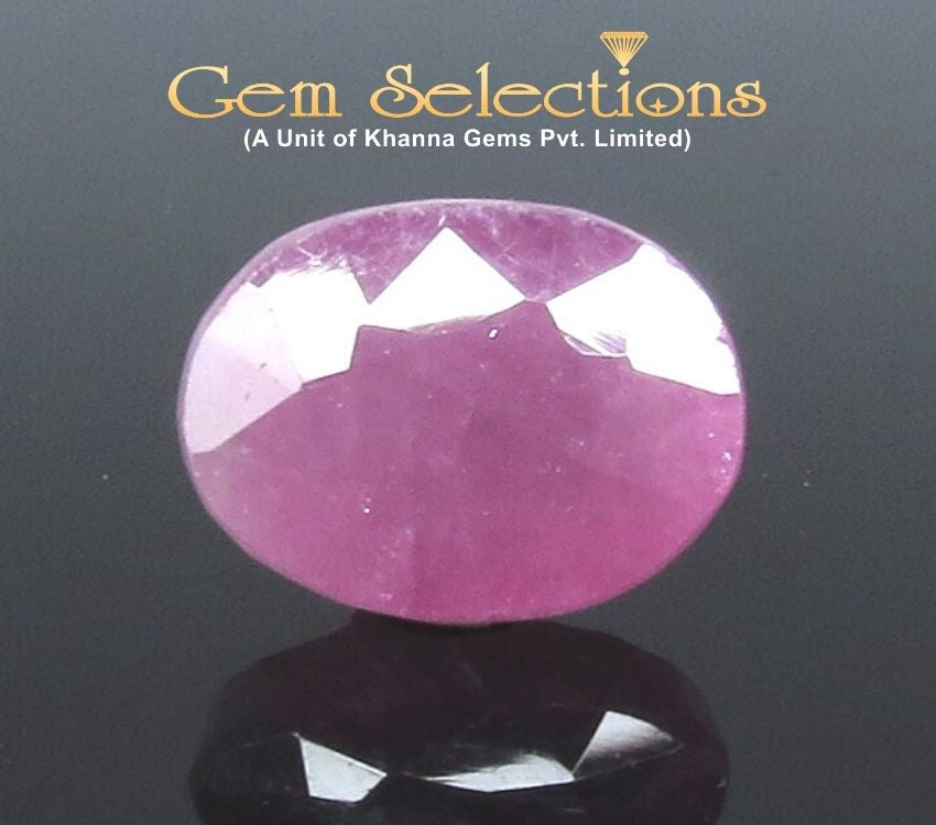 5.42 Ratti Natural Neo Burma Ruby with Govt. Lab Certificate-(3441)